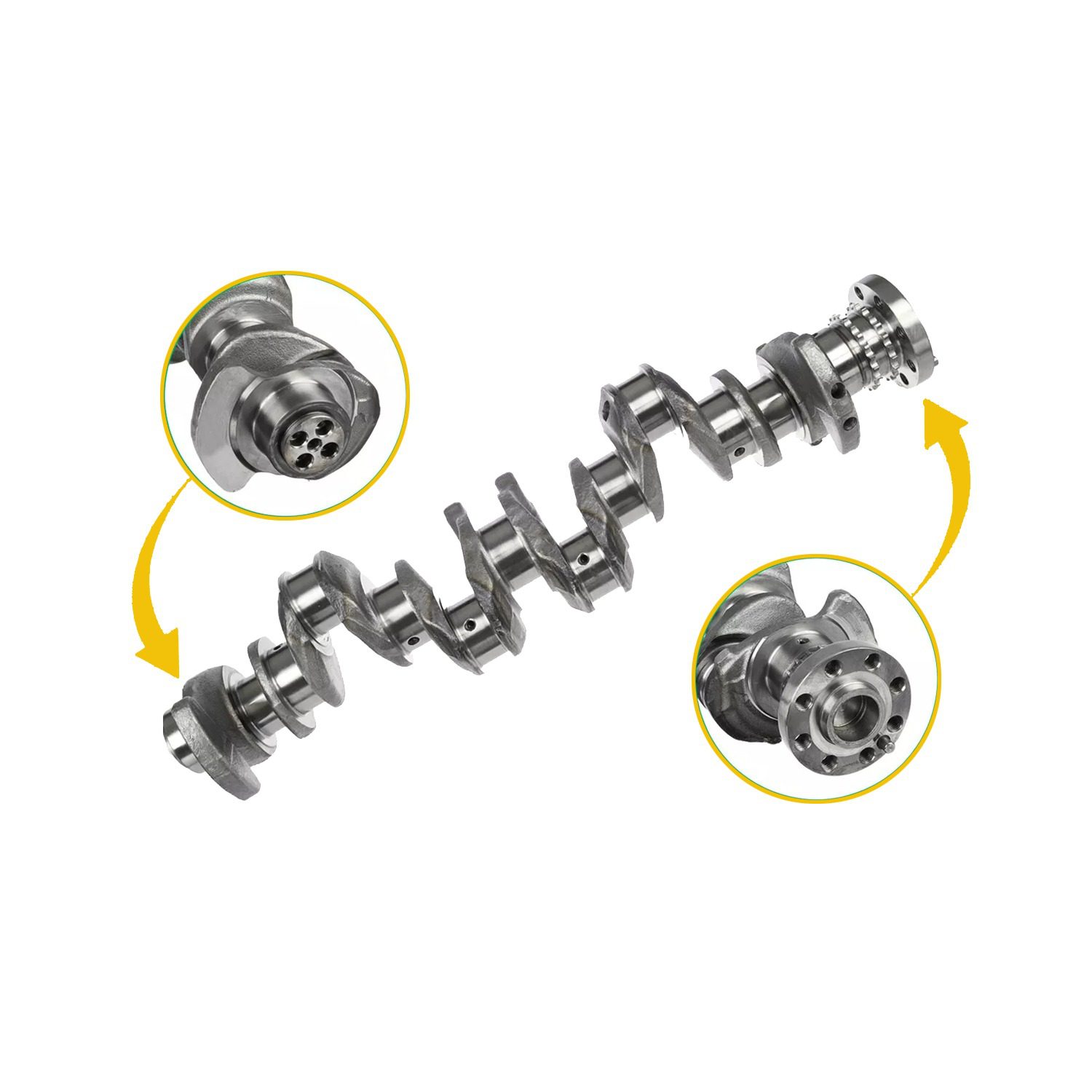 Bmw 3.0D N57 D30 Forged 4 Web Crankshaft